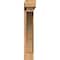 Ekena Millwork Thorton Block Smooth Bracket w/ Offset Brace, Western Red Cedar, 5 1/2"W x 28"D x 32"H BKT0604X28X32THR05SWR - alternate 2